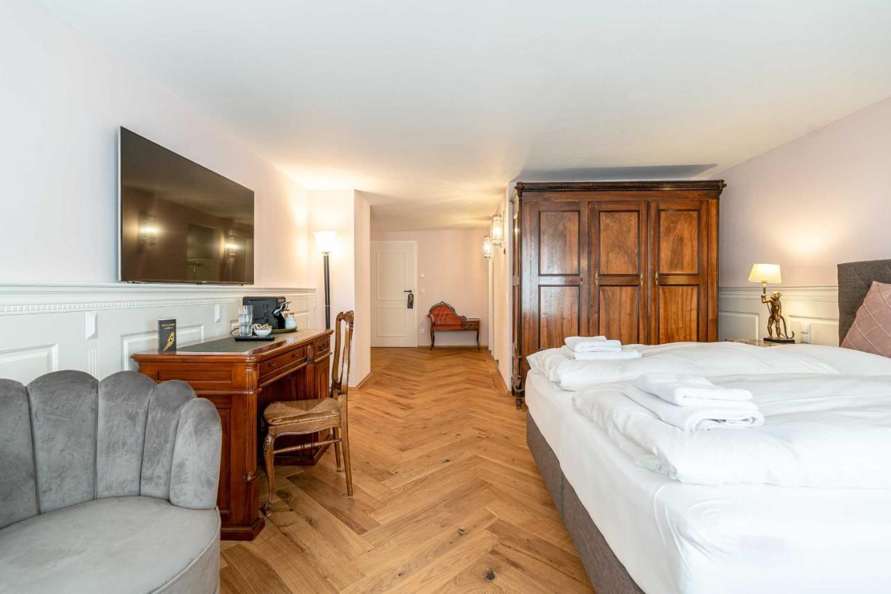 Altstadthotel Bachbraeu Weilheim in Oberbayern Eksteriør bilde