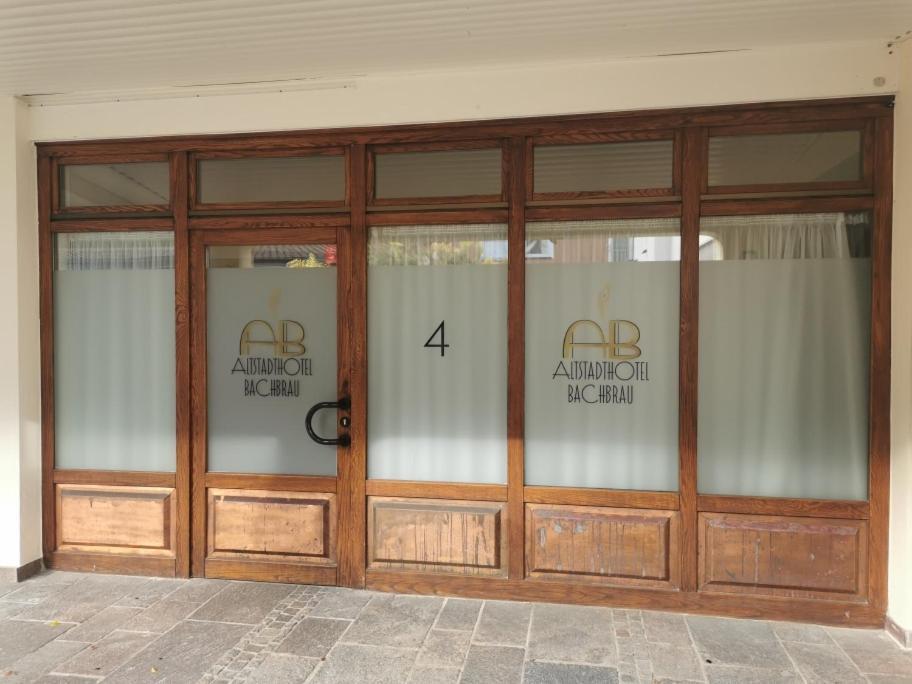 Altstadthotel Bachbraeu Weilheim in Oberbayern Eksteriør bilde